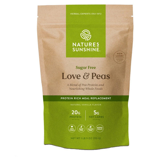 Image of Nature's Sunshine, Love and Peas Sugar Free Vegan Protein