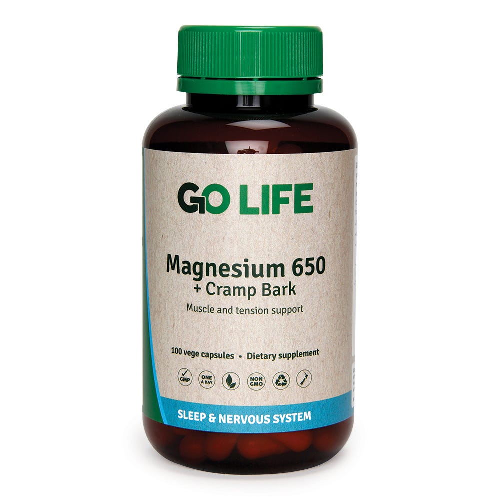 Magnesium 650 + Cramp Bark