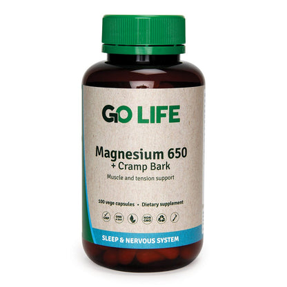 Magnesium 650 + Cramp Bark