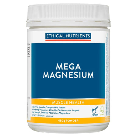 Mega Magnesium Powder - Citrus - Health 2000