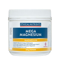 Mega Magnesium Powder - Raspberry - Health 2000
