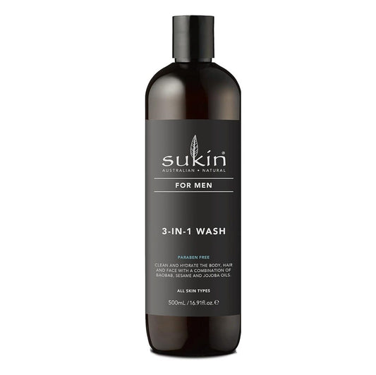 Men's 3 in 1 wash