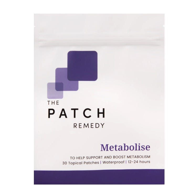 Image of The Patch Remedy Metabolise patches. 