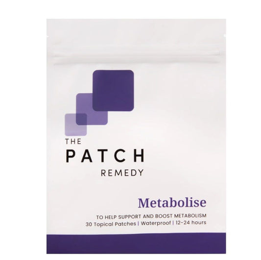 Image of The Patch Remedy Metabolise patches. 