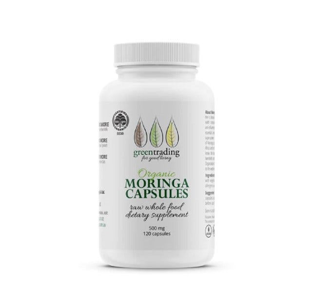 Organic Moringa Capsules - Health 2000