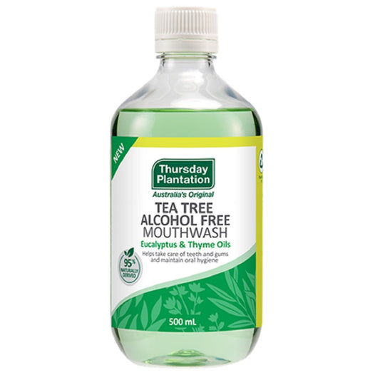 Tea Tree Mouthwash - Eucalyptus & Thyme