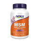 Image of NOW MSM Methylsulfonylmethane for joint health and mobility