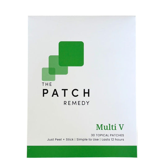 The Patch Remedy – Multi V multivitamin patch with essential vitamins and minerals for daily health - 30 Patches
