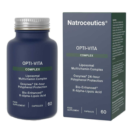 Natroceutics Opti-Vita Complex multivitamin bottle – 60 capsules