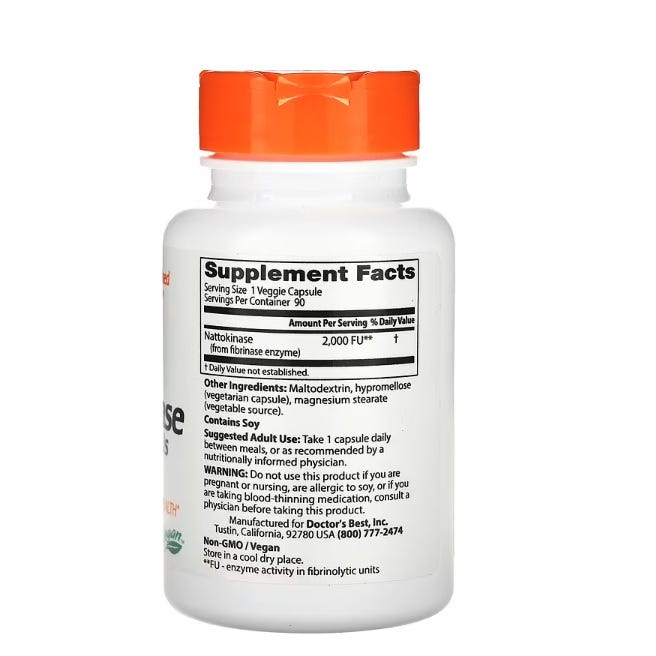 Nattokinase 2,000 FU - Health 2000