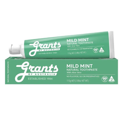 Mild Mint Natural Toothpaste - Health 2000