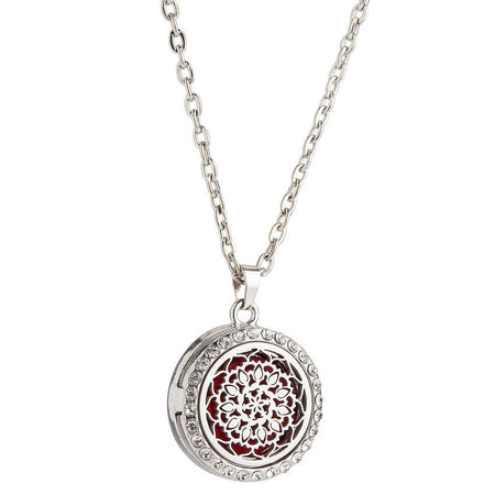 Necklace and Locket - Flower - Health 2000