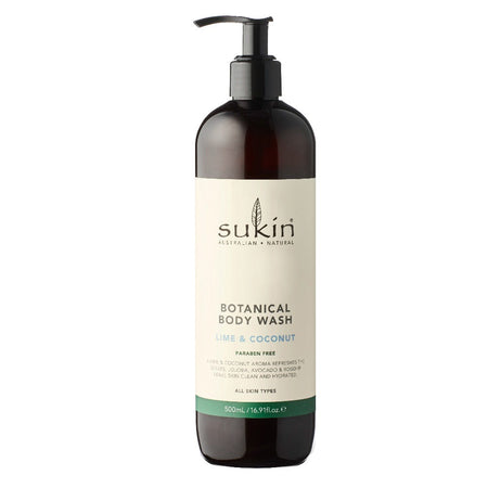 Botanical Body Wash - Lime and Coconut - Health 2000