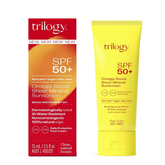 SPF50+ Omega-Boost Mineral Sunscreen