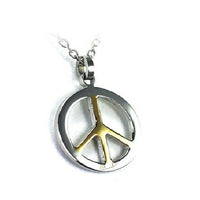 Peace Sign Pendant and Chain - Health 2000