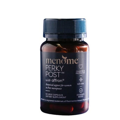 Image of Meno Me Perky Post with affron 60 Capsules