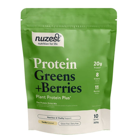 Protein Greens + Berries Vanilla - Health 2000
