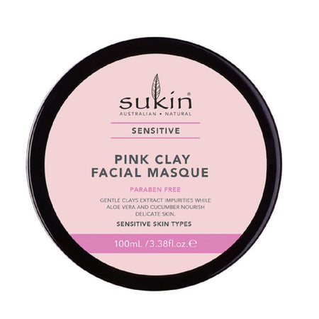 Sensitive Pink Clay Facial Masque - Health 2000