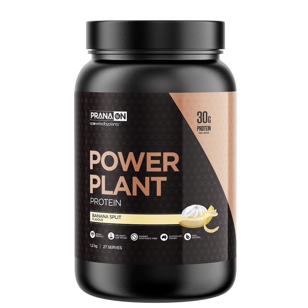 Power Plant Protein - Banana Split