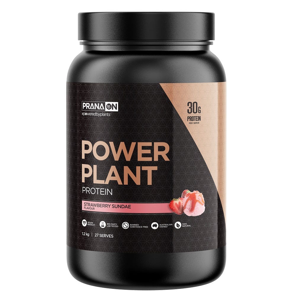 Power Plant Protein - Strawberry Sundae - Health 2000