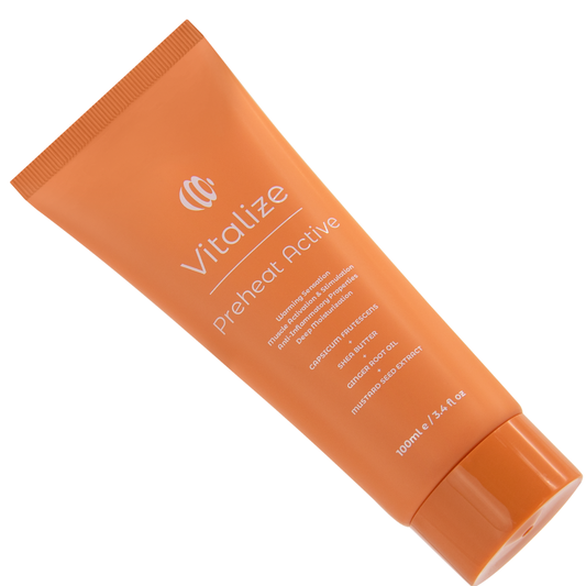 Vitalize Preheat Active - Warming Muscle Pre-workout Cream - 100ml