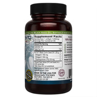 Premium Black Seed Oil 1250mg - Health 2000