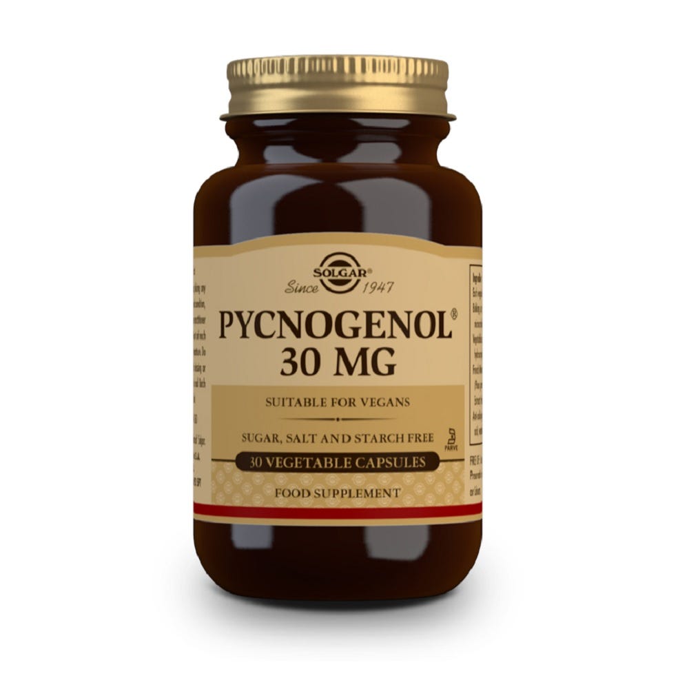 Solgar - Pycnogenol 30mg - Health 2000 – Health2000
