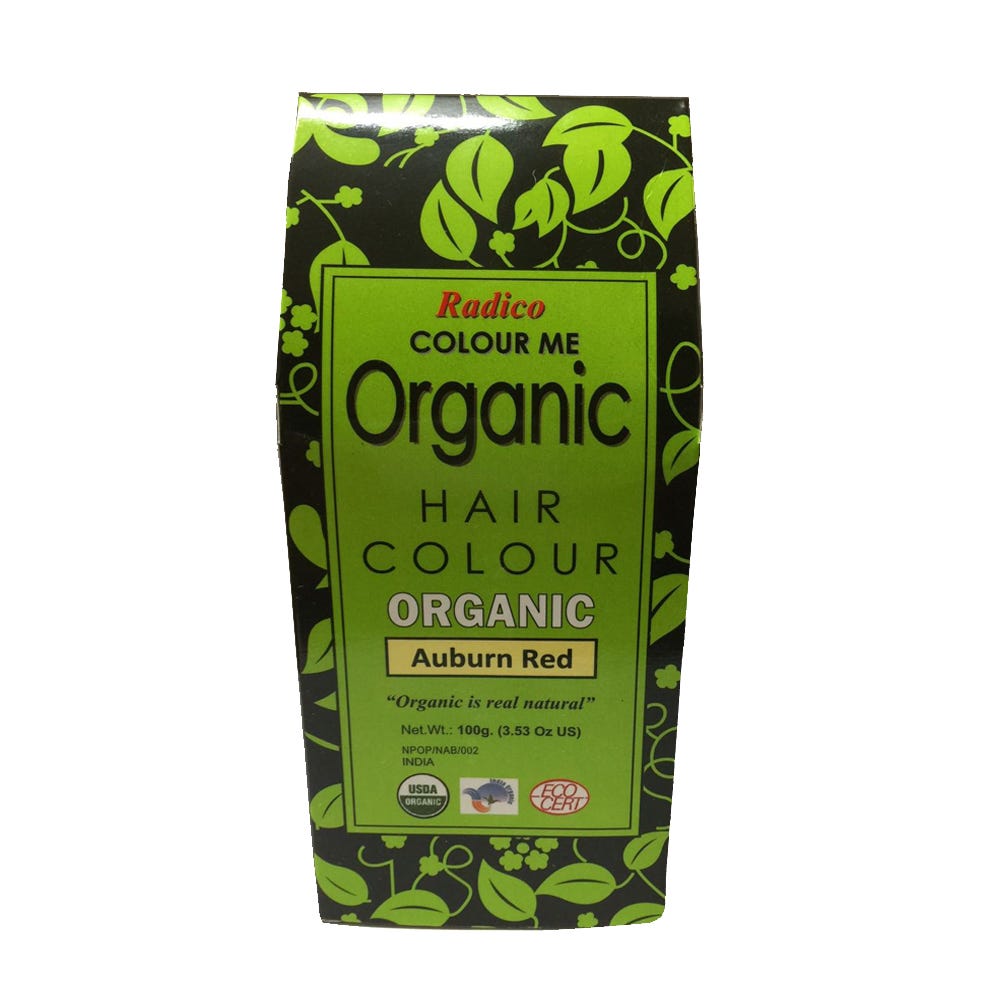 Organic Henna Auburn Red