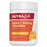 Rapid-C 500mg Chewables - Health 2000