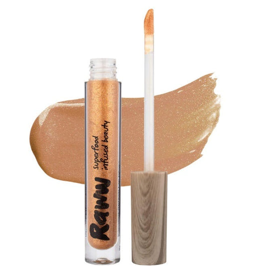 Raww Coconut Plump Gloss Sweet Cherry – Natural plumping lip gloss with Coconut and Peppermint Oil 3.1ml