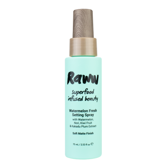 Raww Pomegranate Complexion Powder C1 Fair/Light – natural setting powder with pomegranate and kakadu plum - 6g