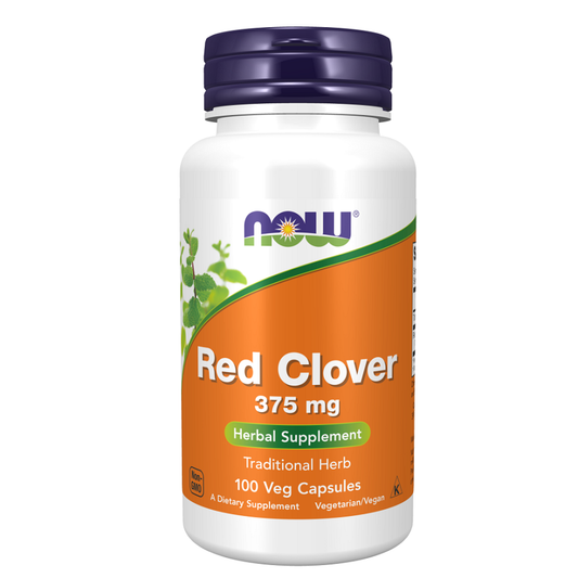 NOW Red Clover 375mg - Product Bottle