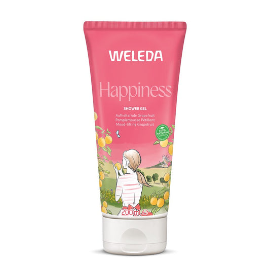 Bottle of Weleda Refresh Shower Cream Citrus – zesty natural body wash with citrus essential oils 400ml