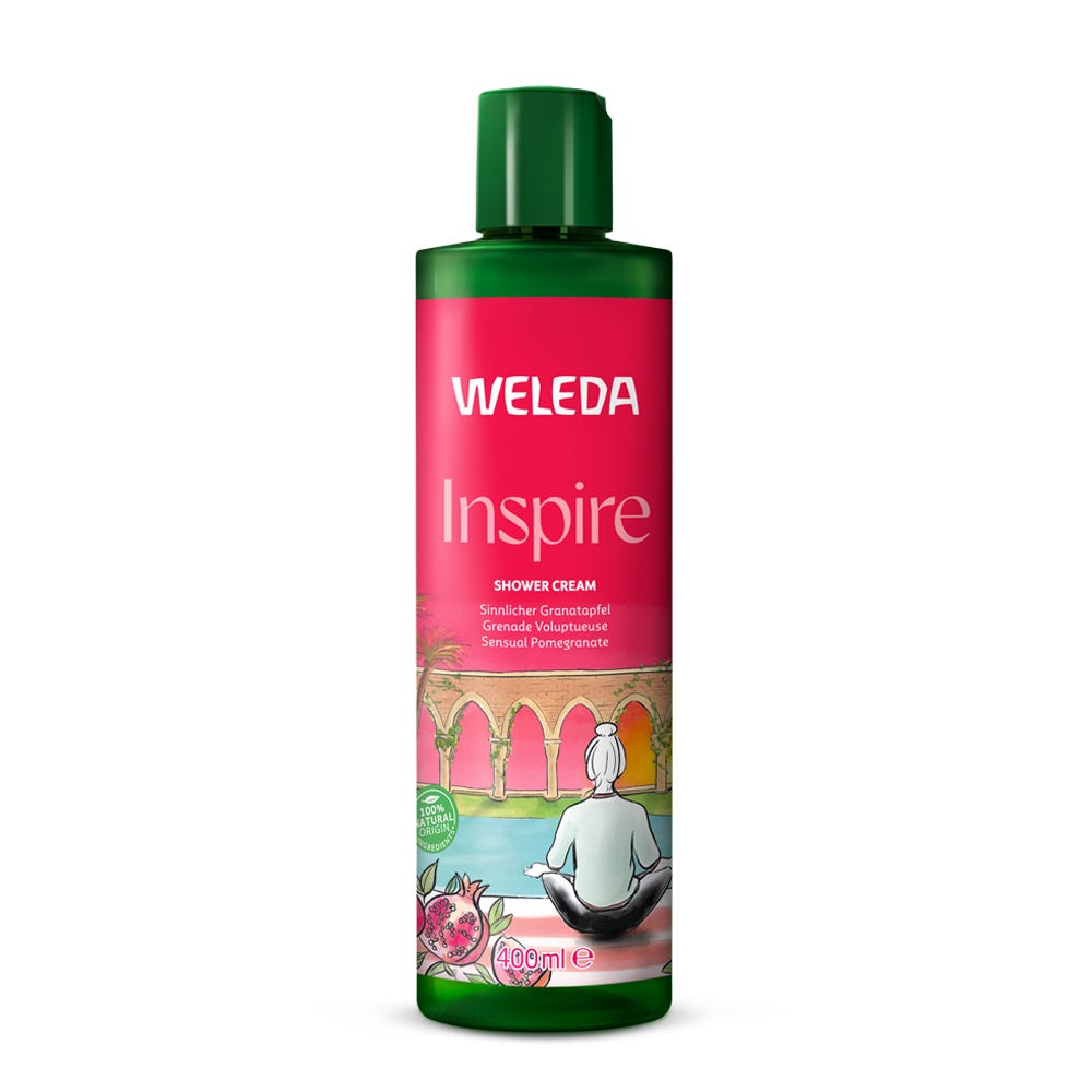 Bottle of Weleda Energy Shower Gel – invigorating citrus-scented natural body wash 400ml