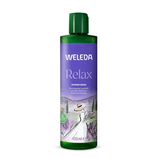 Bottle of Weleda Energy Shower Gel – invigorating citrus-scented natural body wash 400ml