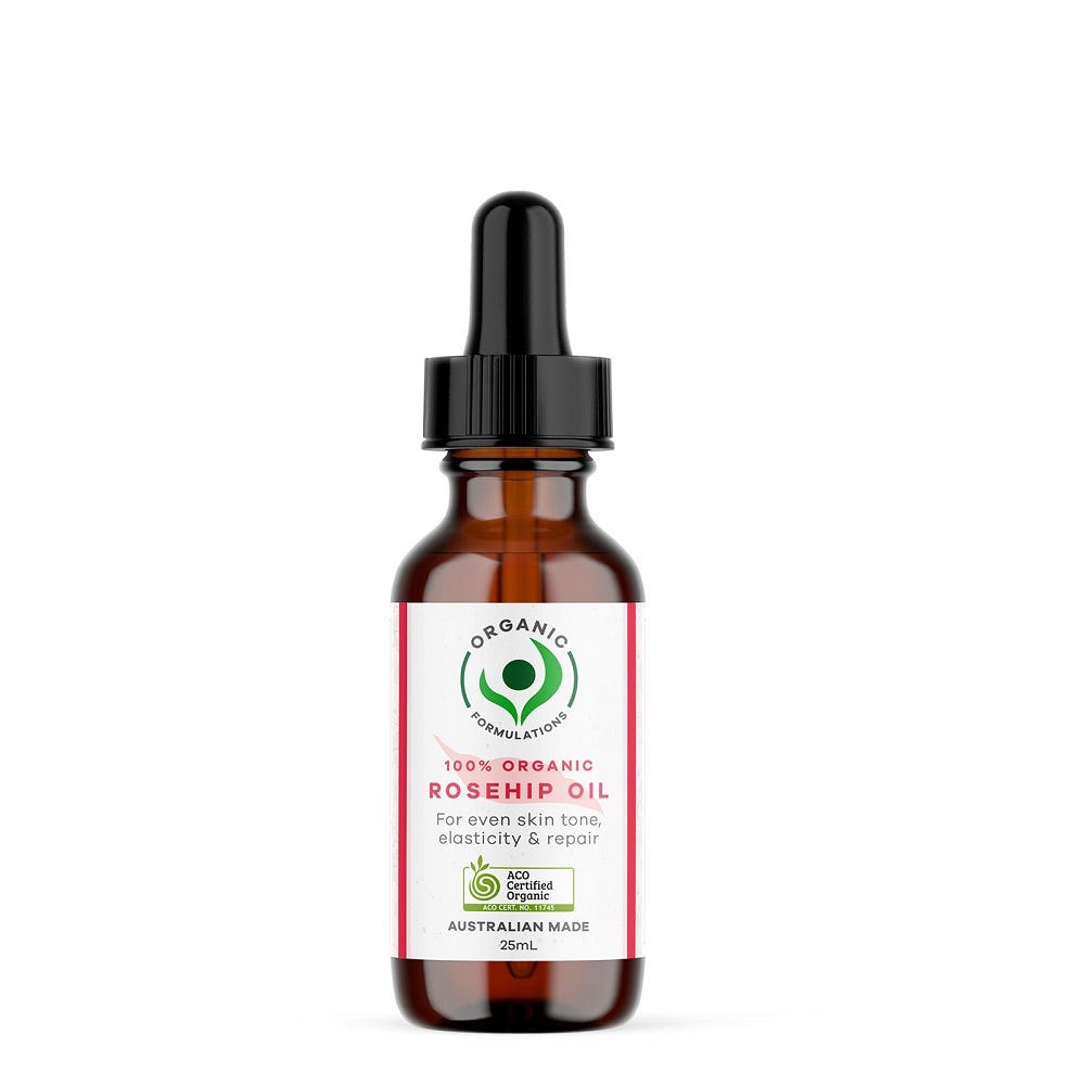 100% Organic Rosehip Oil