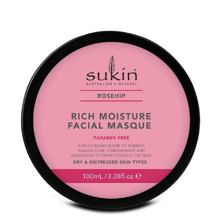Rosehip Rich Moisture Facial Masque - Health 2000