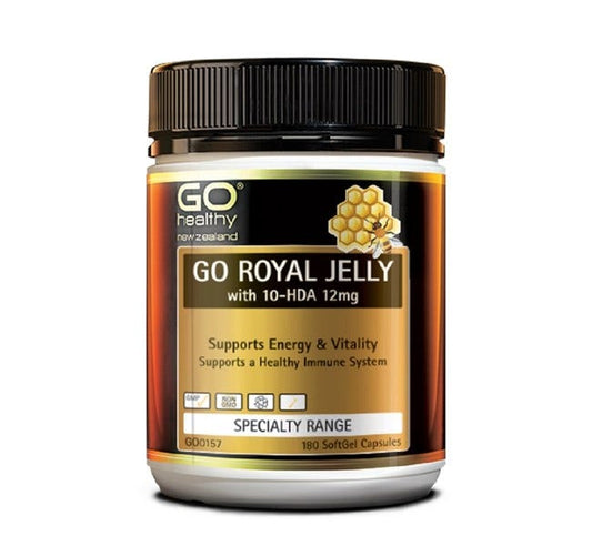 GO Royal Jelly 1000mg with 10-HDA 12mg
