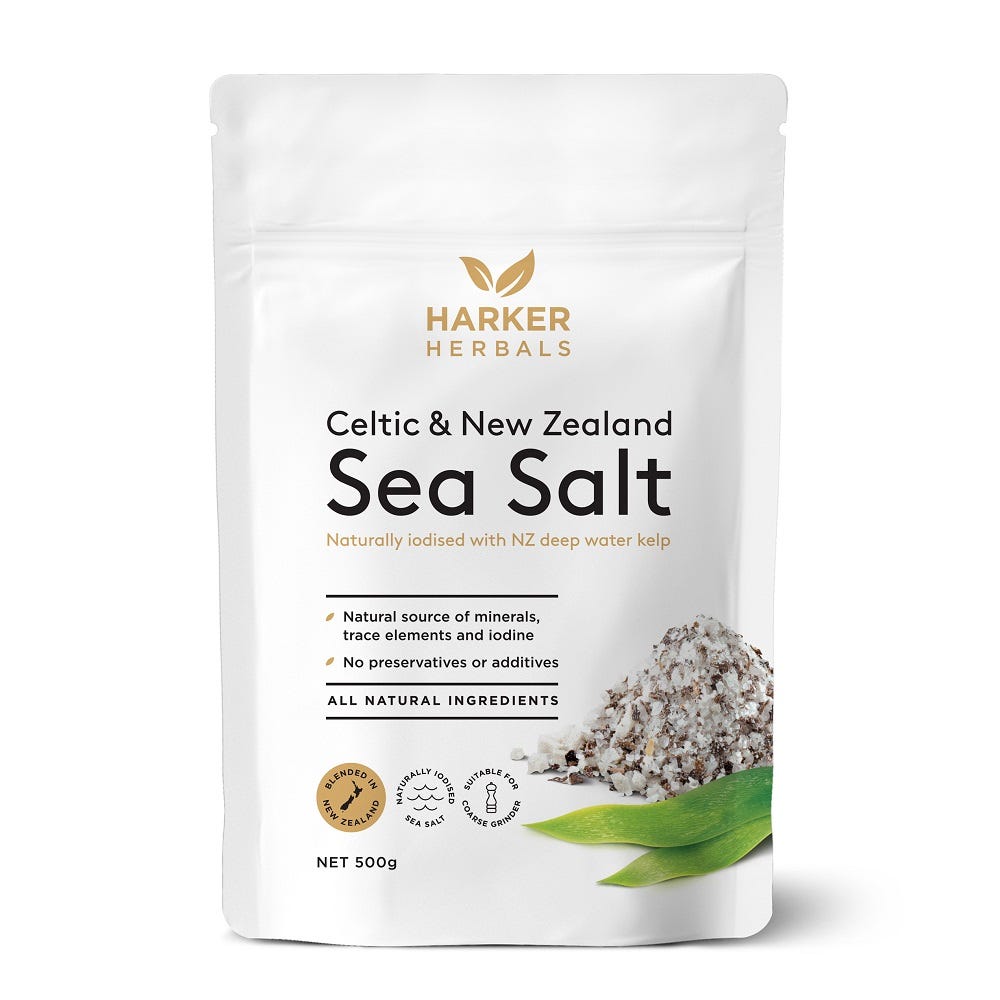 Celtic & NZ Natural Sea Salt with Kelp - Health 2000