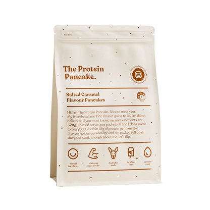 Salted Caramel Protein Pancake Mix