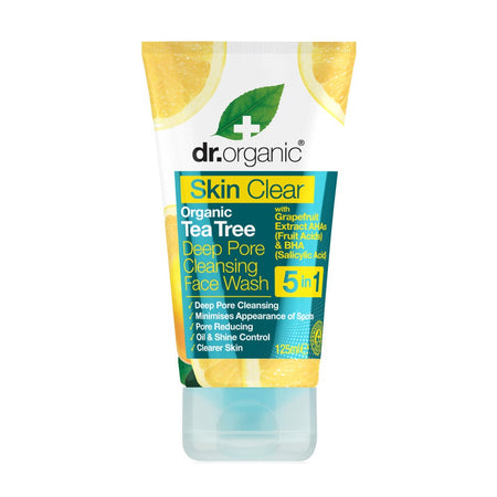 Tea Tree Deep Pore Cleansing Face Wash - Health 2000