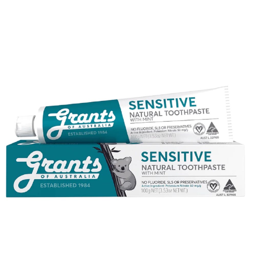 Sensitive Natural Toothpaste - Health 2000