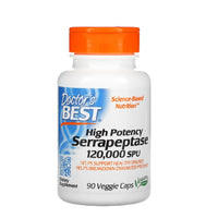 High Potency Serrapeptase 120,000 SPU - Health 2000