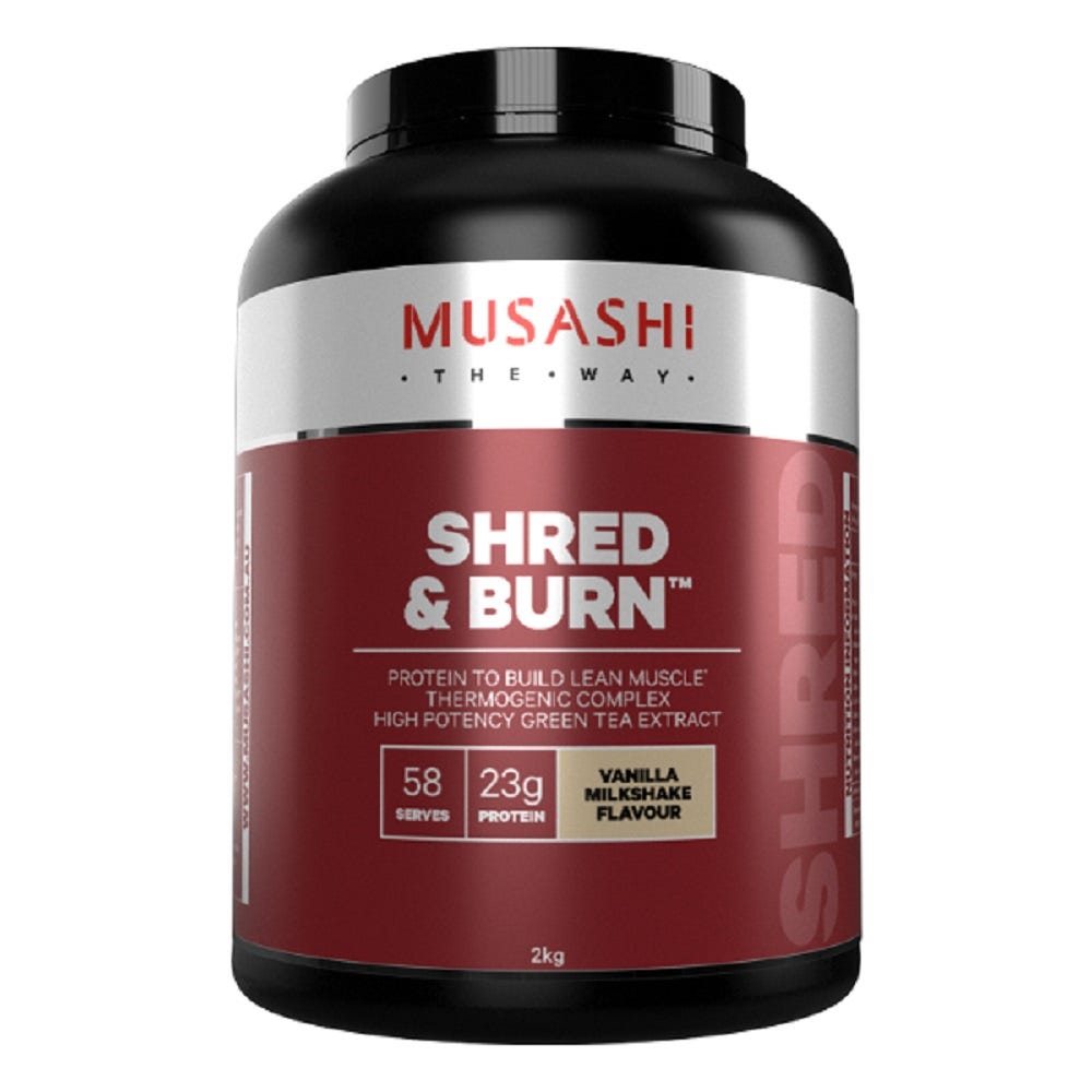 Shred & Burn Vanilla Milkshake