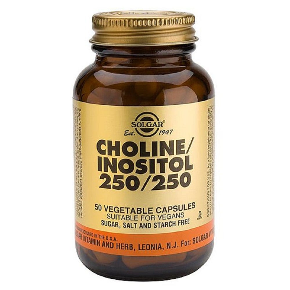 Choline/Inosital 250/250mg - Health 2000