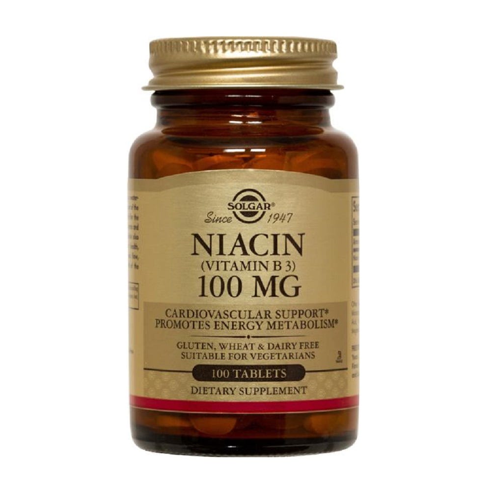 Niacin (Vitamin B3) 100mg - Health 2000