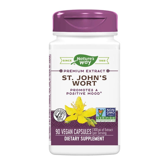 Nature's Way St. Johns Wort vegan capsules