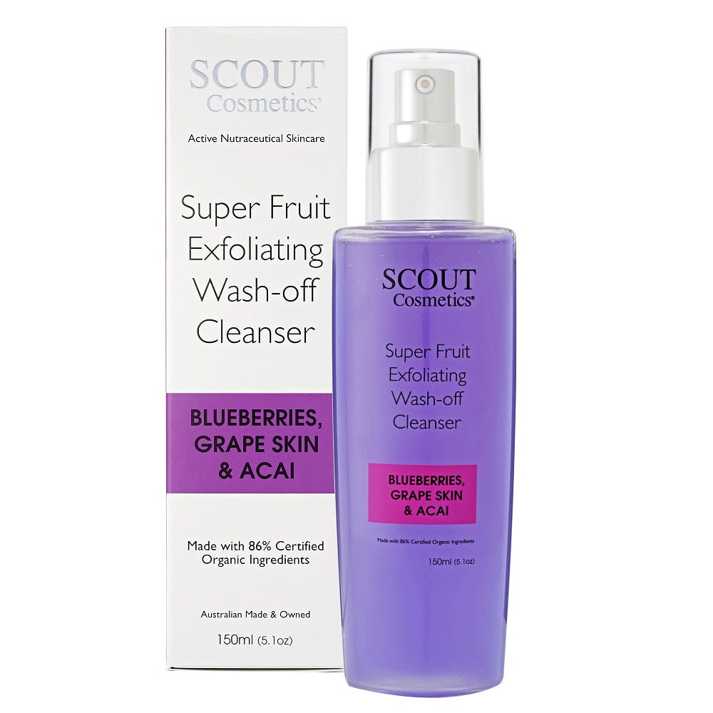 Super Fruit Exfoliating Wash-Off Cleanser - Health 2000