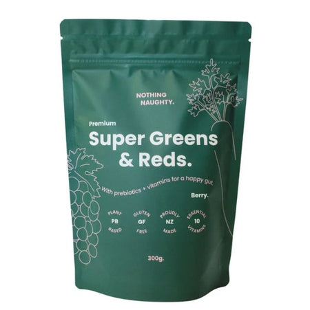 Super Greens & Reds - Berry Flavour - Health 2000