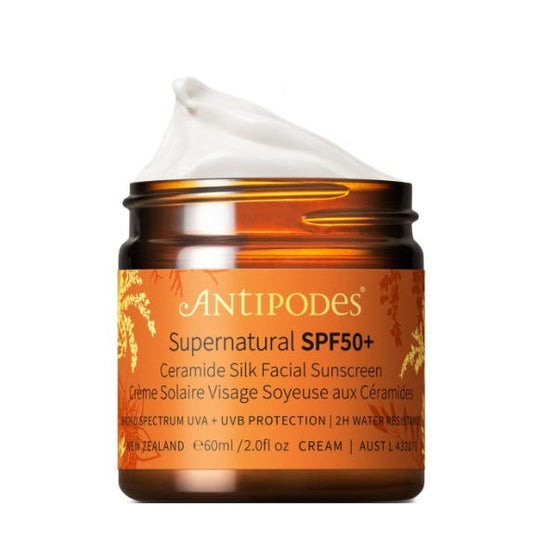 Image of Antipodes Supernatural SPF50+ Ceramide Silk Facial Sunscreen